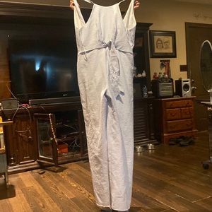 Large pants suit all in one